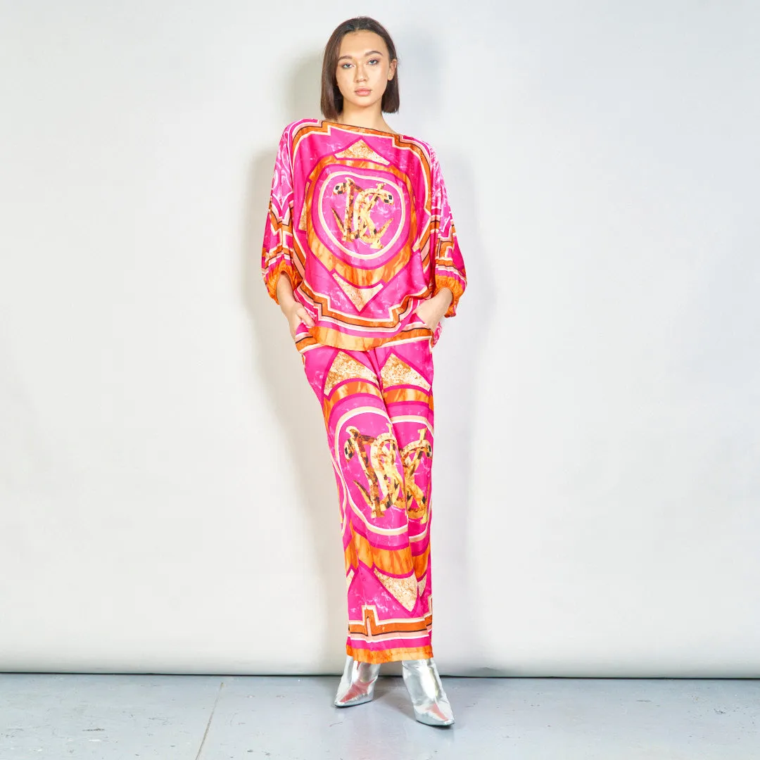 Regal medallion wide-leg pants wholesale