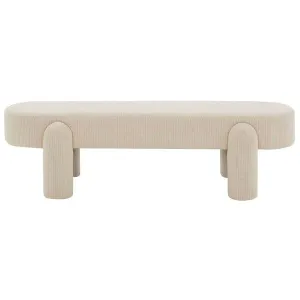 Safavieh Couture Laurence Corduroy Bench, SFV5110