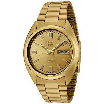 SEIKO SNXS80K Automatic Gold Stainless Steel Watch for Men