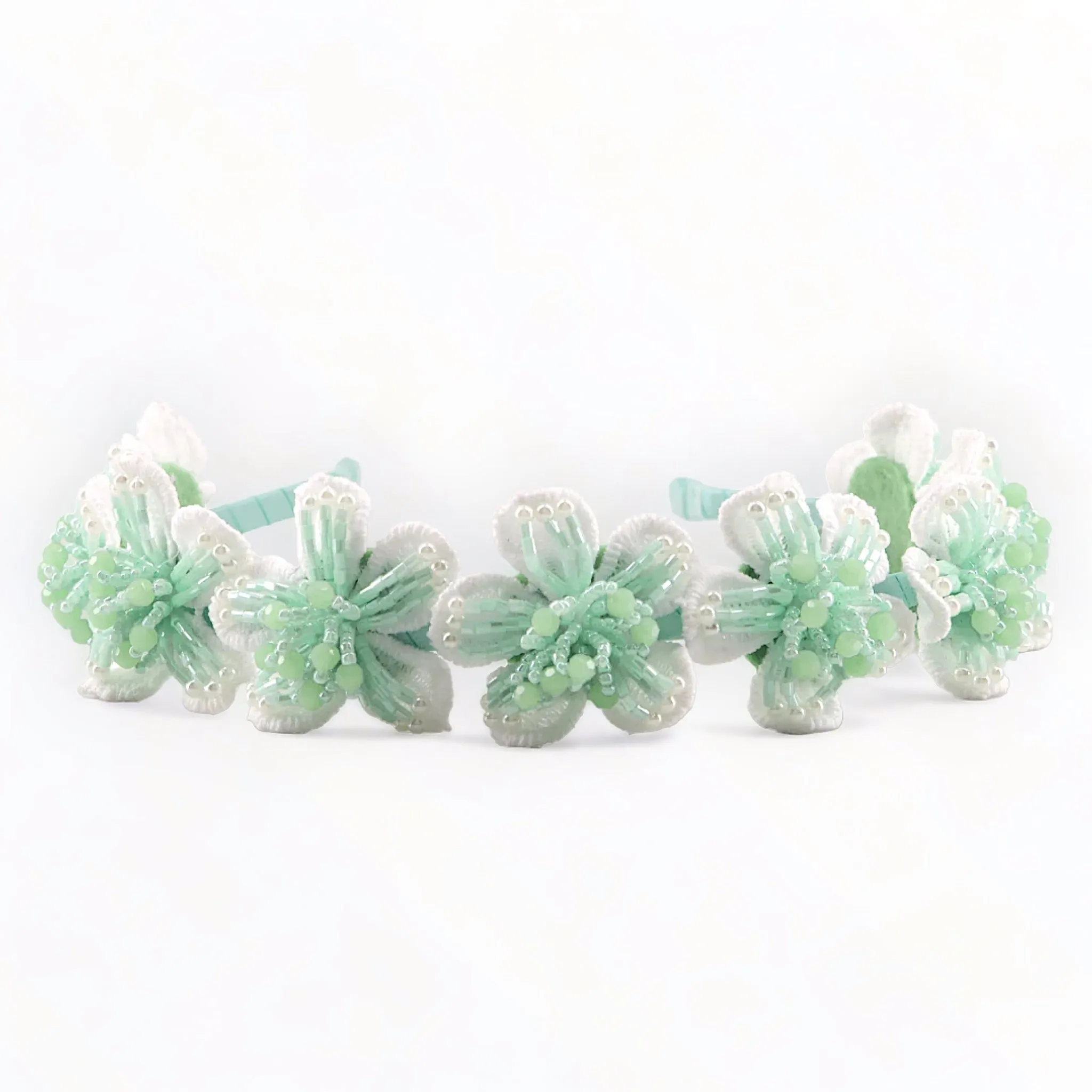The Carys Girls Flower Crown Headband