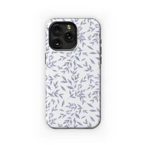 Vintage Floral Wildflower Blue Toile De Jouy Phone Case iPhone Samsung Cover Pixel 1830