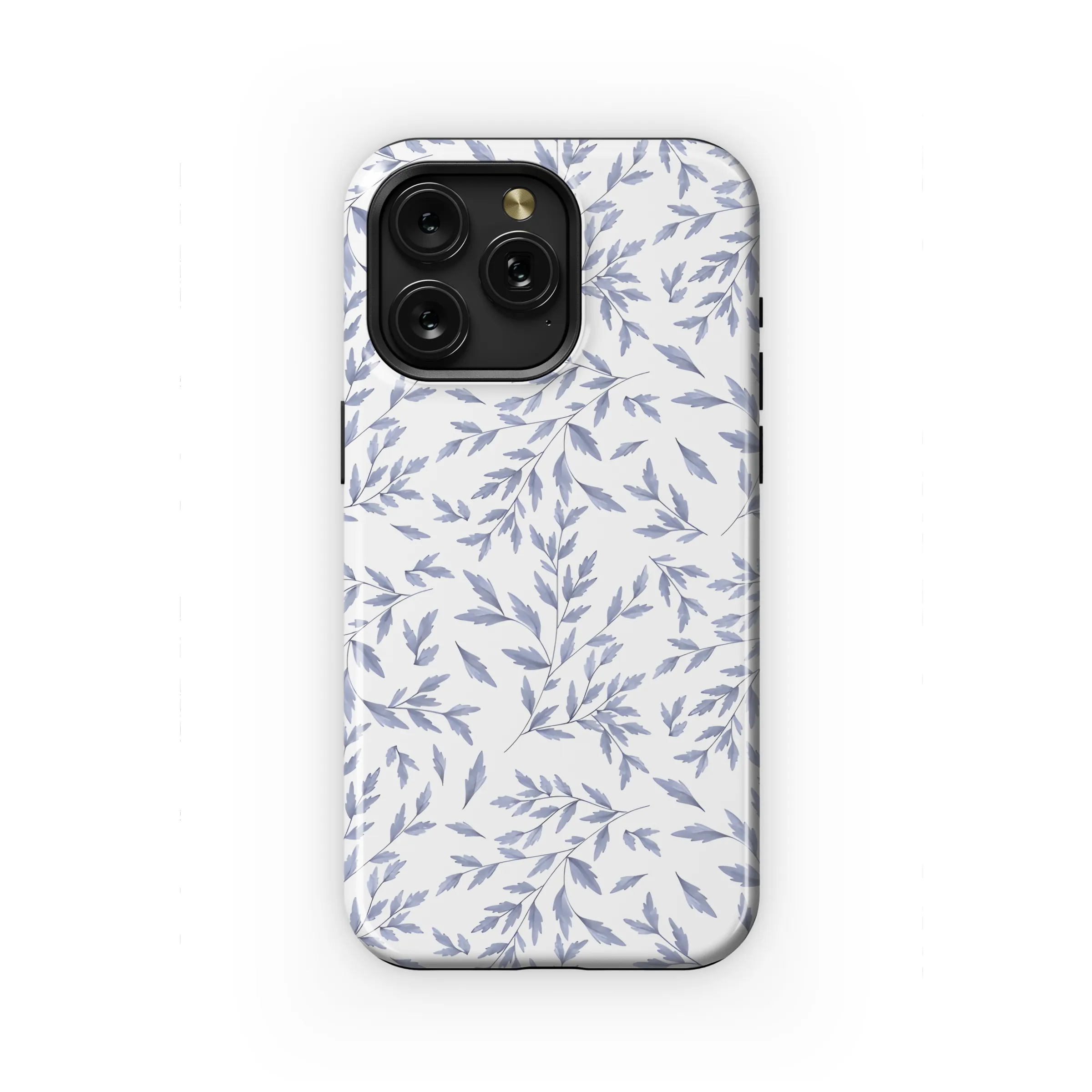 Vintage Floral Wildflower Blue Toile De Jouy Phone Case iPhone Samsung Cover Pixel 1830